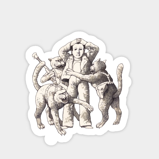 Space cats Sticker by FrisoHenstra